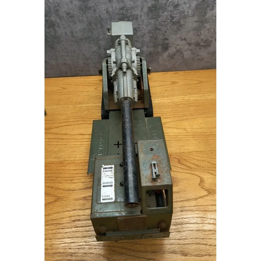 Vintage Kumar Army Canon Truck (Battery Operated) Not Tested‎